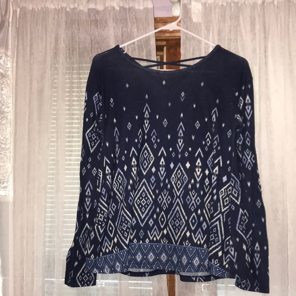 Blue long sleeve